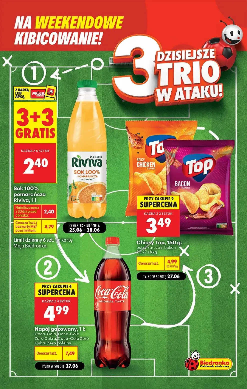 gazetka promocyjna Biedronka Weekendowe kibicowanie - Strona 3