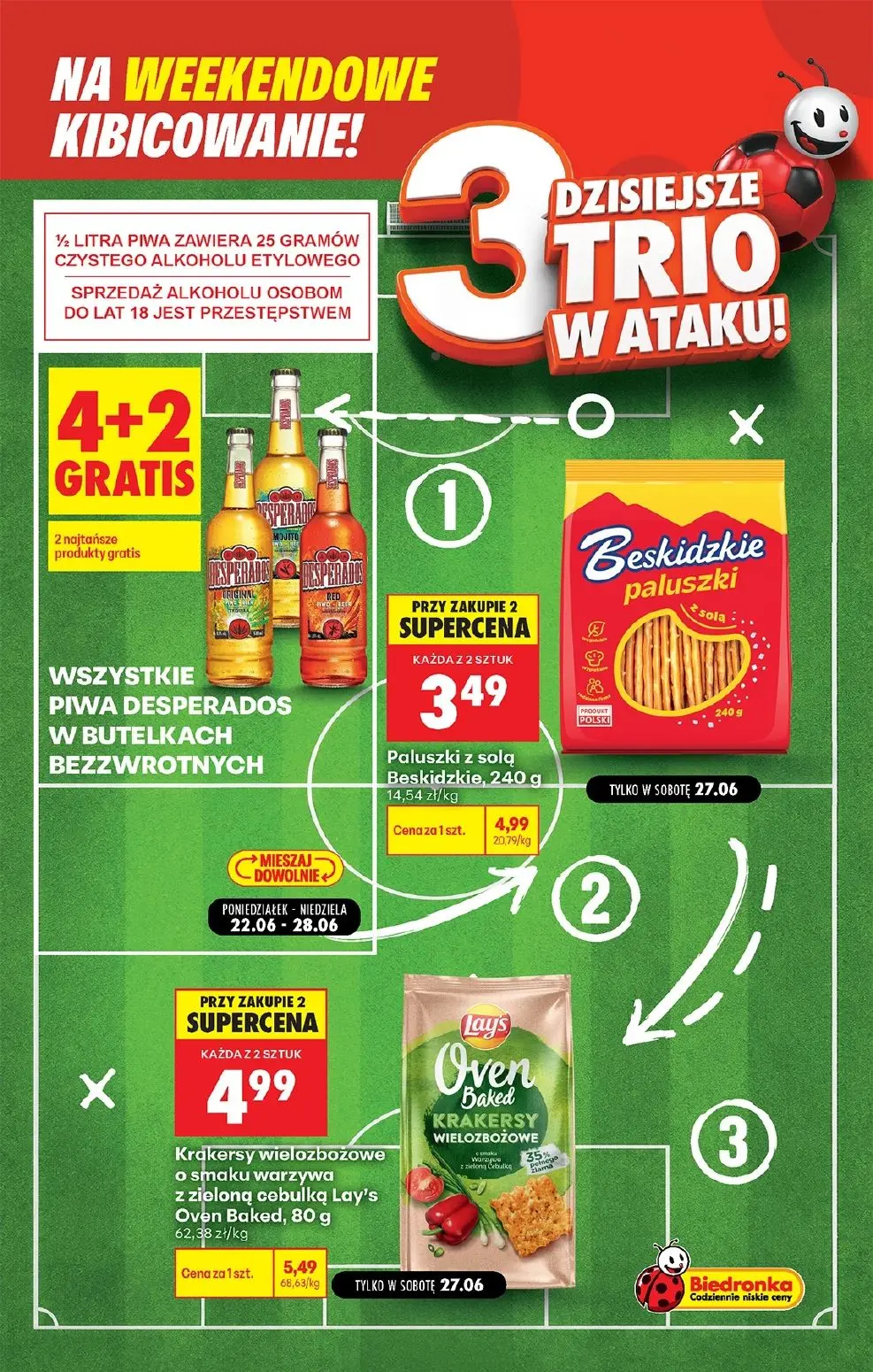 gazetka promocyjna Biedronka Weekendowe kibicowanie - Strona 4