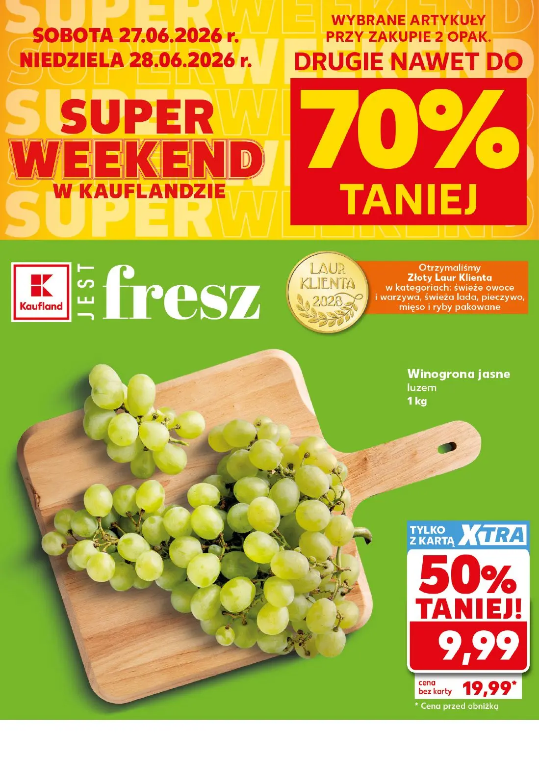 gazetka promocyjna Kaufland Super Weekend - Strona 2