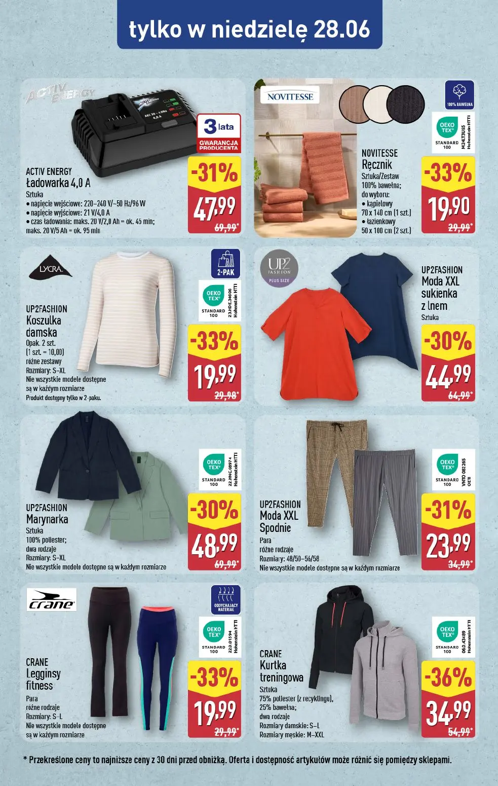 gazetka promocyjna ALDI Tylko w NIEDZIELĘ - Strona 3