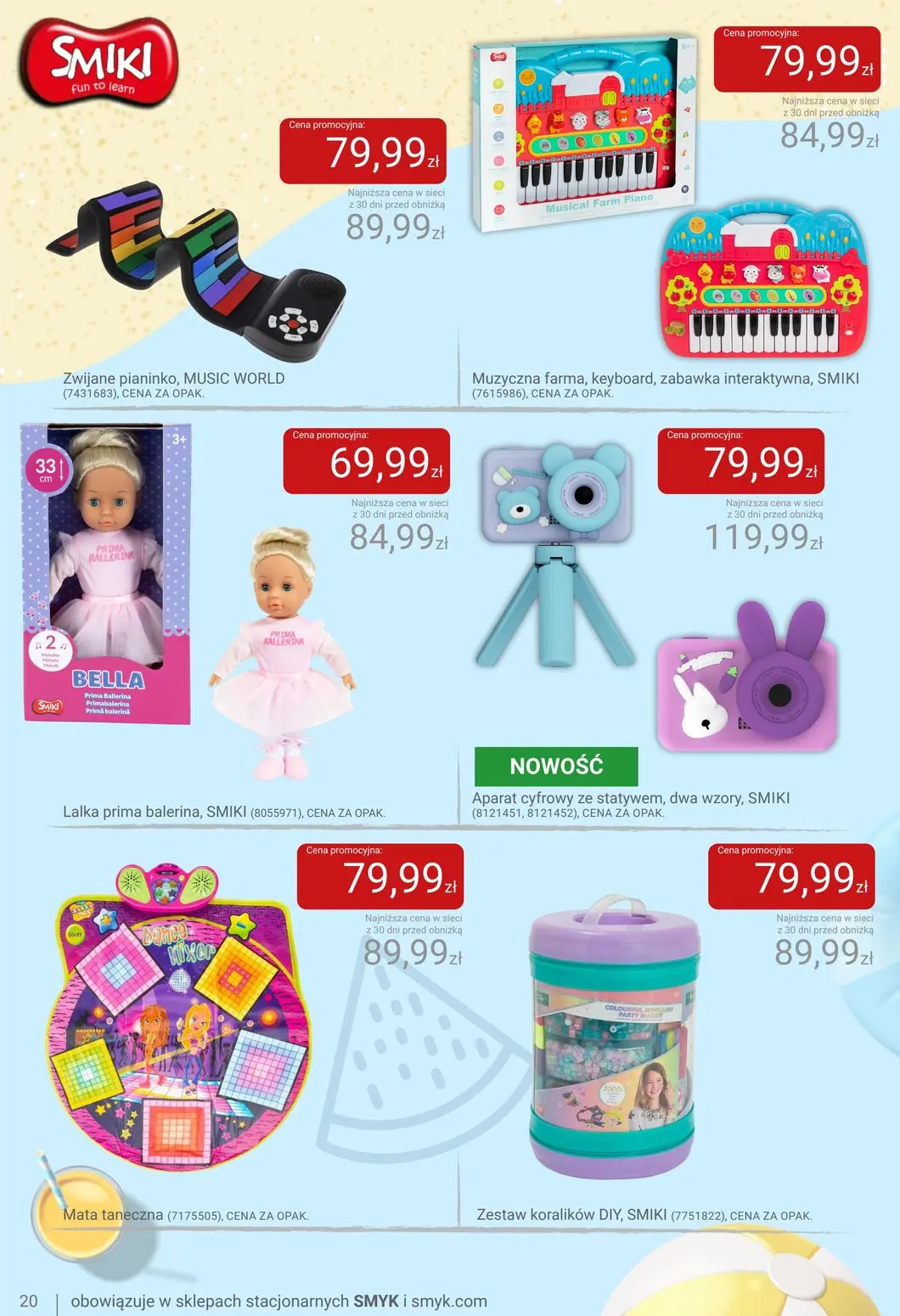 gazetka promocyjna Smyk Katalog Lato 2026 - Strona 20