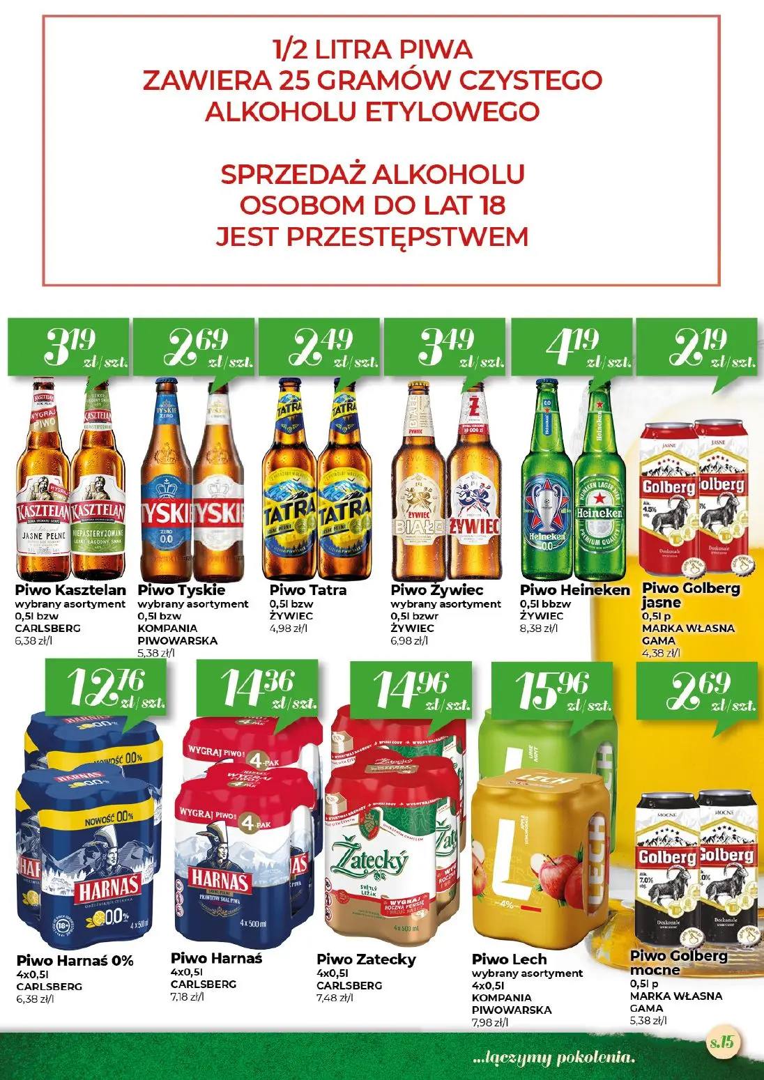 gazetka promocyjna Społem Kielce  - Strona 15