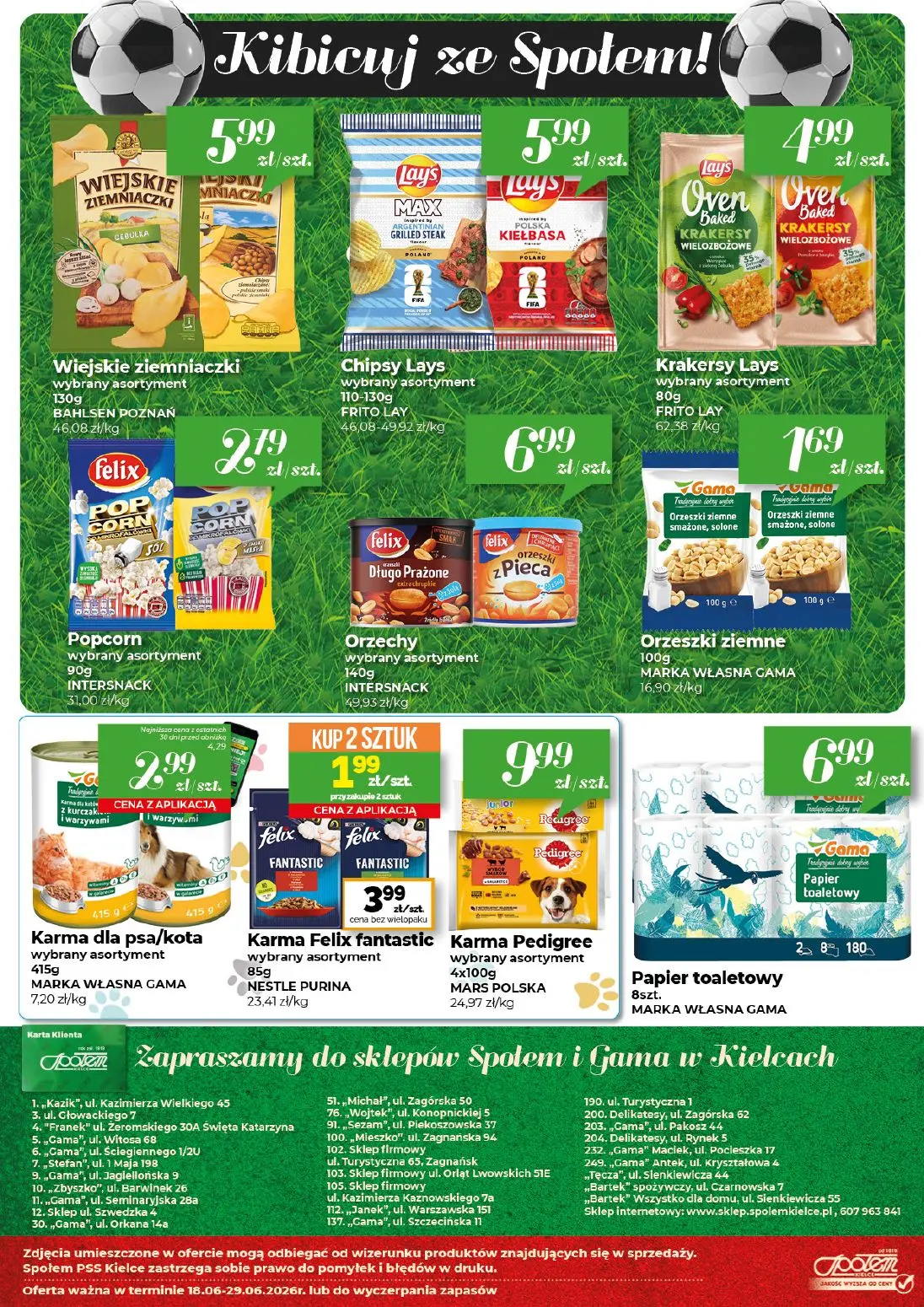 gazetka promocyjna Społem Kielce  - Strona 16