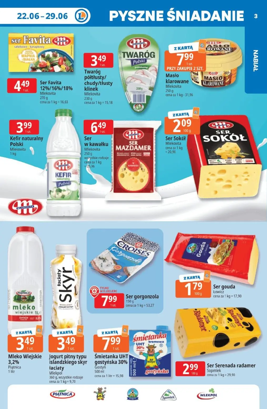 gazetka promocyjna E.Leclerc Tanio to tu - Strona 3