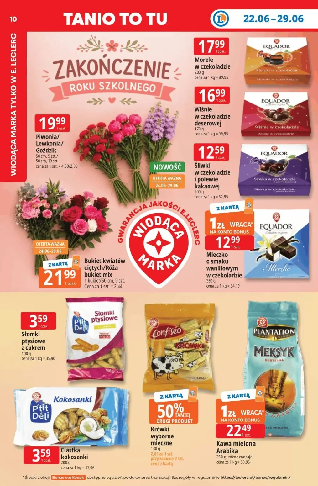 gazetka promocyjna E.Leclerc Tanio to tu - Strona 10