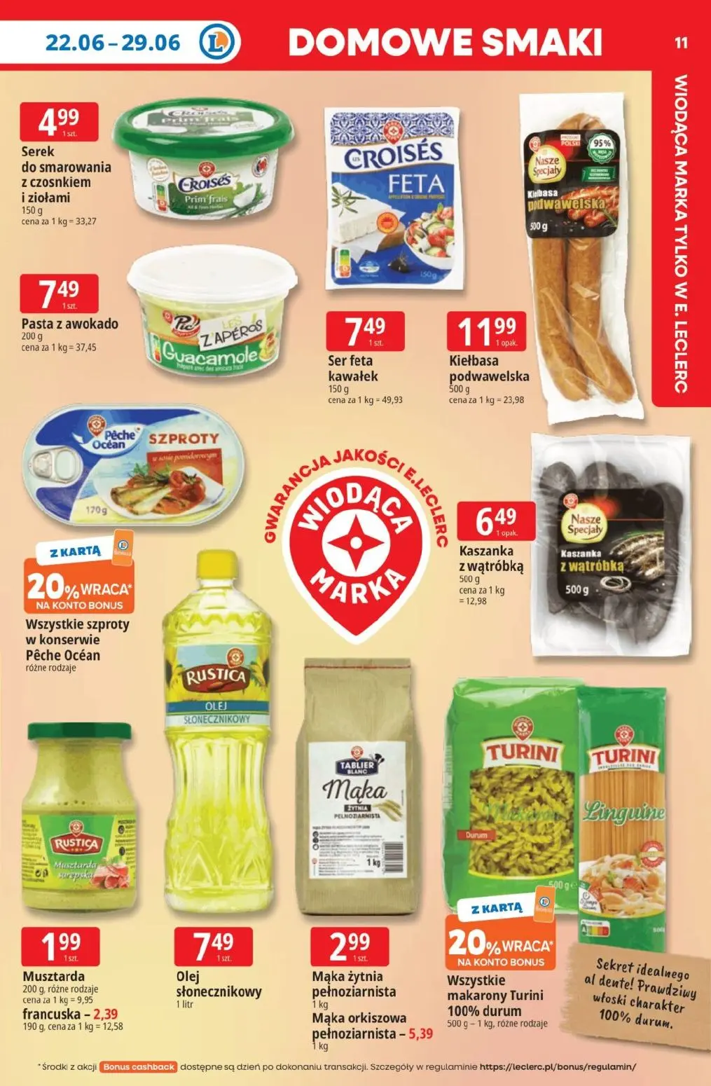 gazetka promocyjna E.Leclerc Tanio to tu - Strona 11