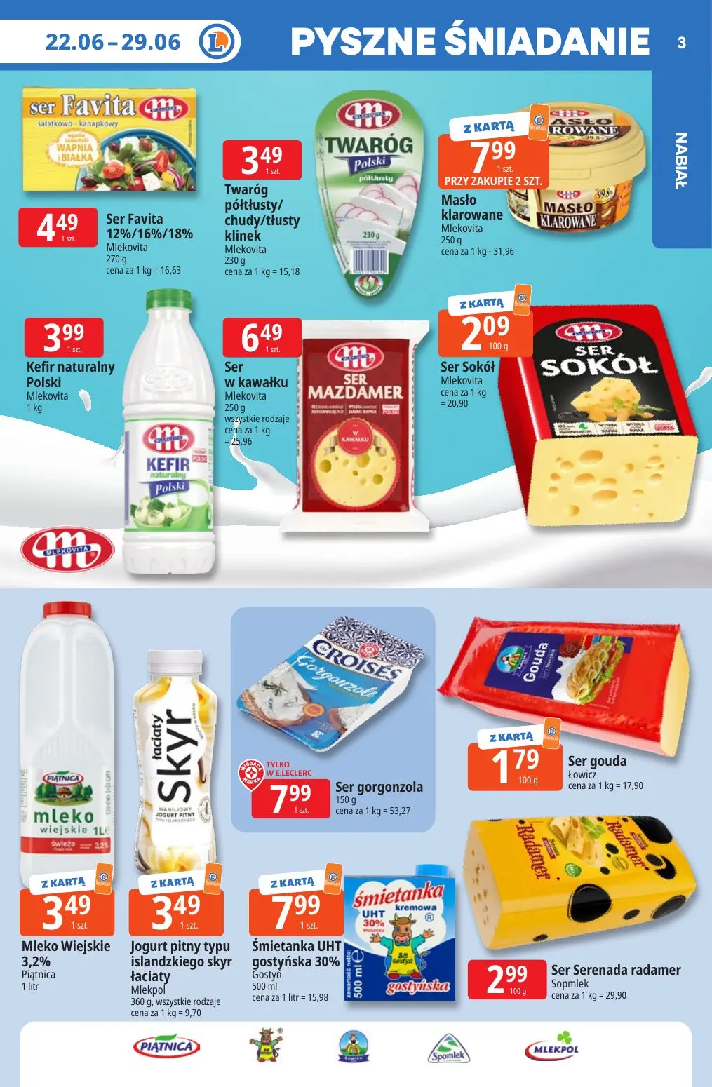 gazetka promocyjna E.Leclerc Tanio to tu - Strona 3