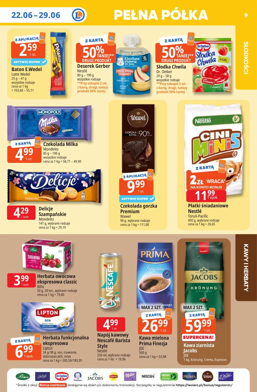 gazetka promocyjna E.Leclerc Tanio to tu - Strona 9