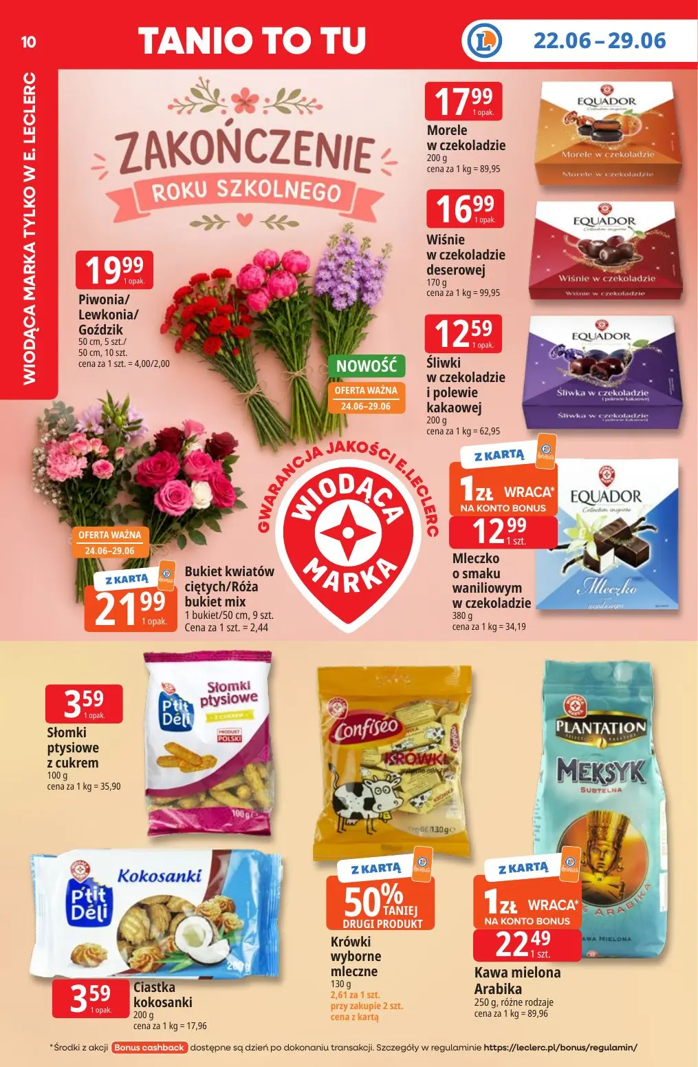 gazetka promocyjna E.Leclerc Tanio to tu - Strona 10
