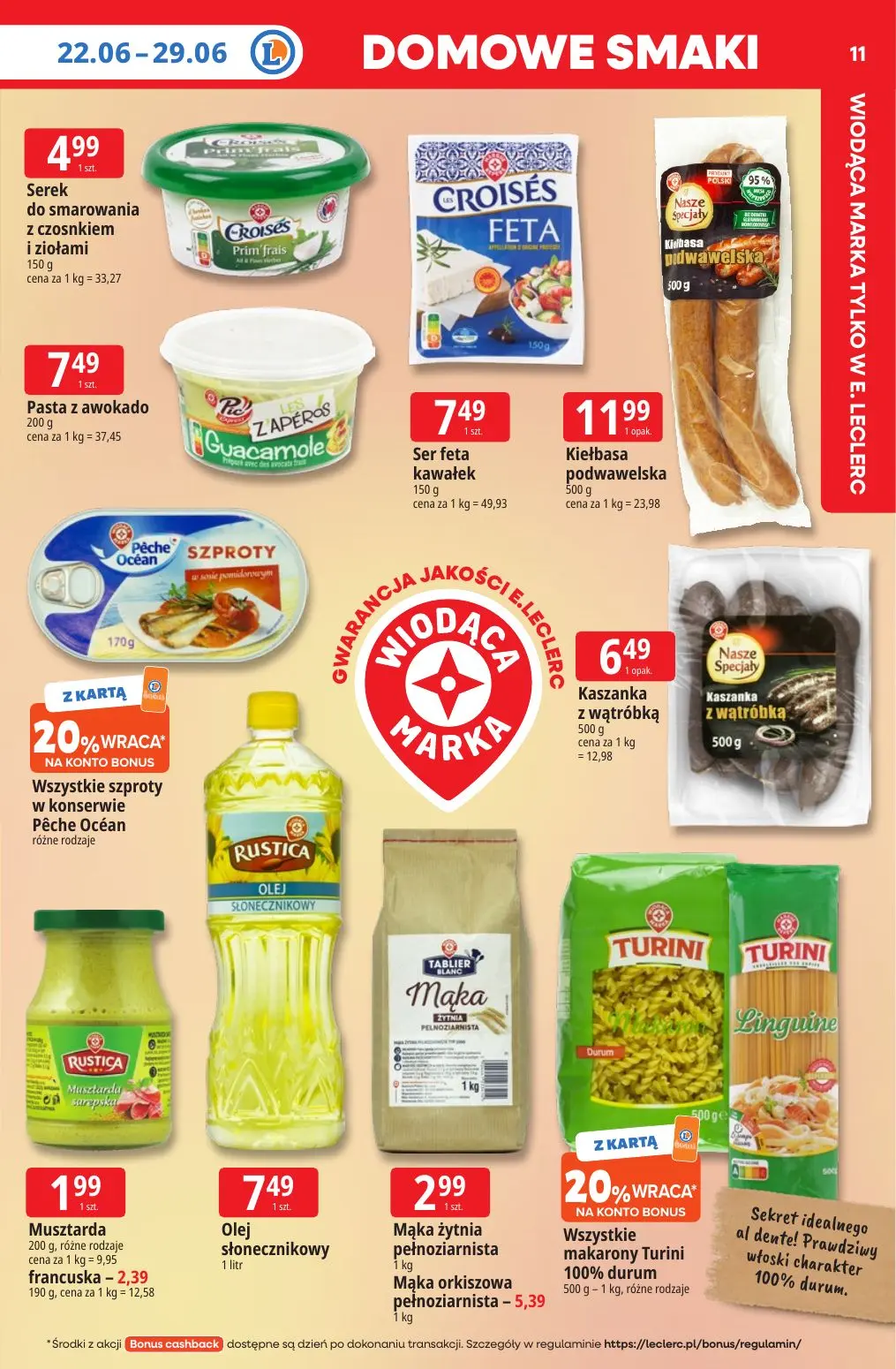 gazetka promocyjna E.Leclerc Tanio to tu - Strona 11