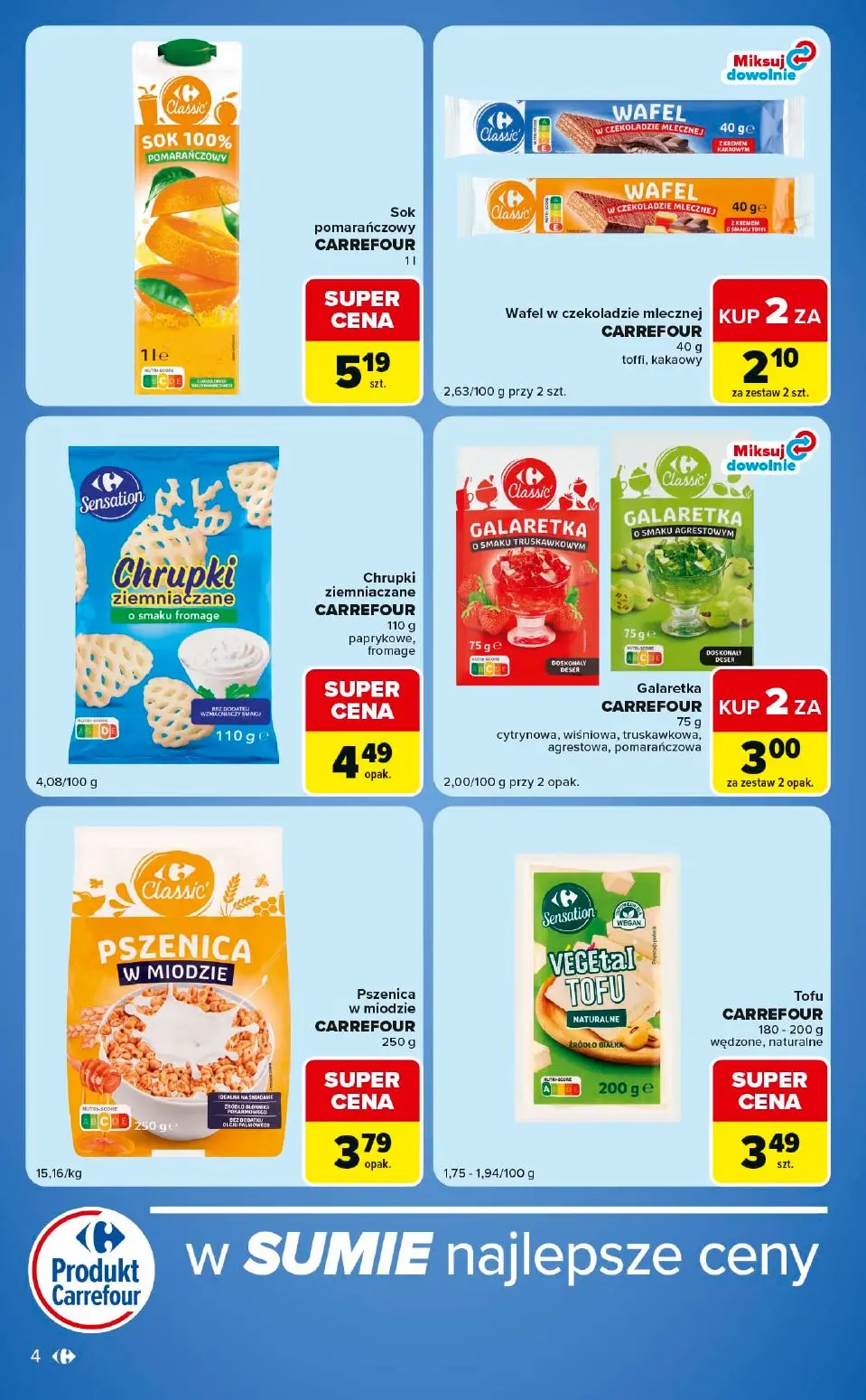 gazetka promocyjna Carrefour Express W sumie ekspresowe zakupy - Strona 4