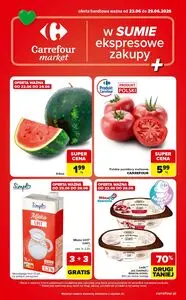 Gazetka promocyjna Carrefour Market, ważna od 2026-06-23 do 2026-06-29.
