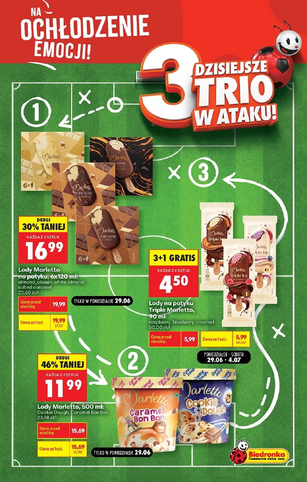 gazetka promocyjna Biedronka Poniedziałkowe kibicowanie - Strona 3