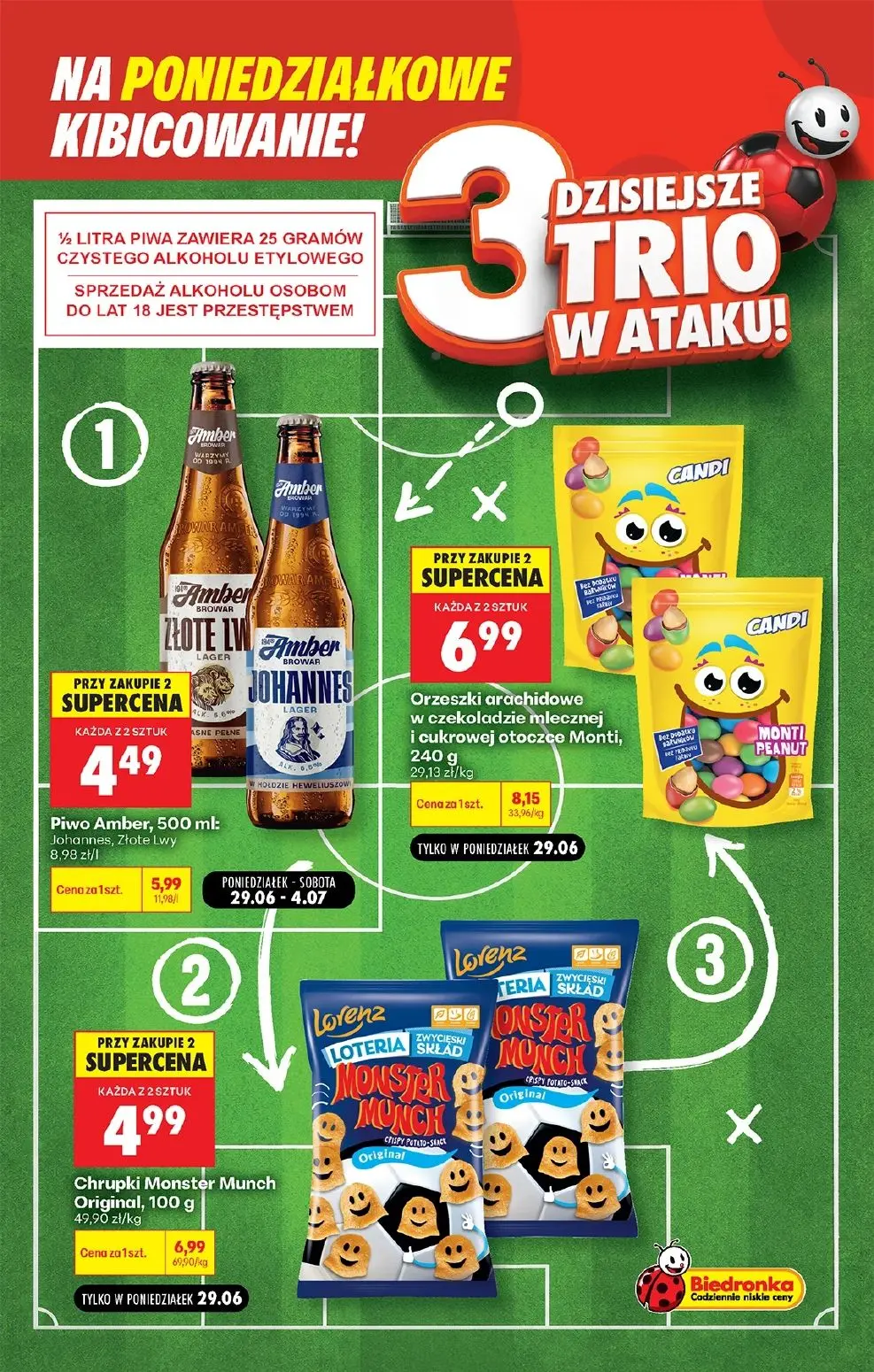 gazetka promocyjna Biedronka Poniedziałkowe kibicowanie - Strona 4