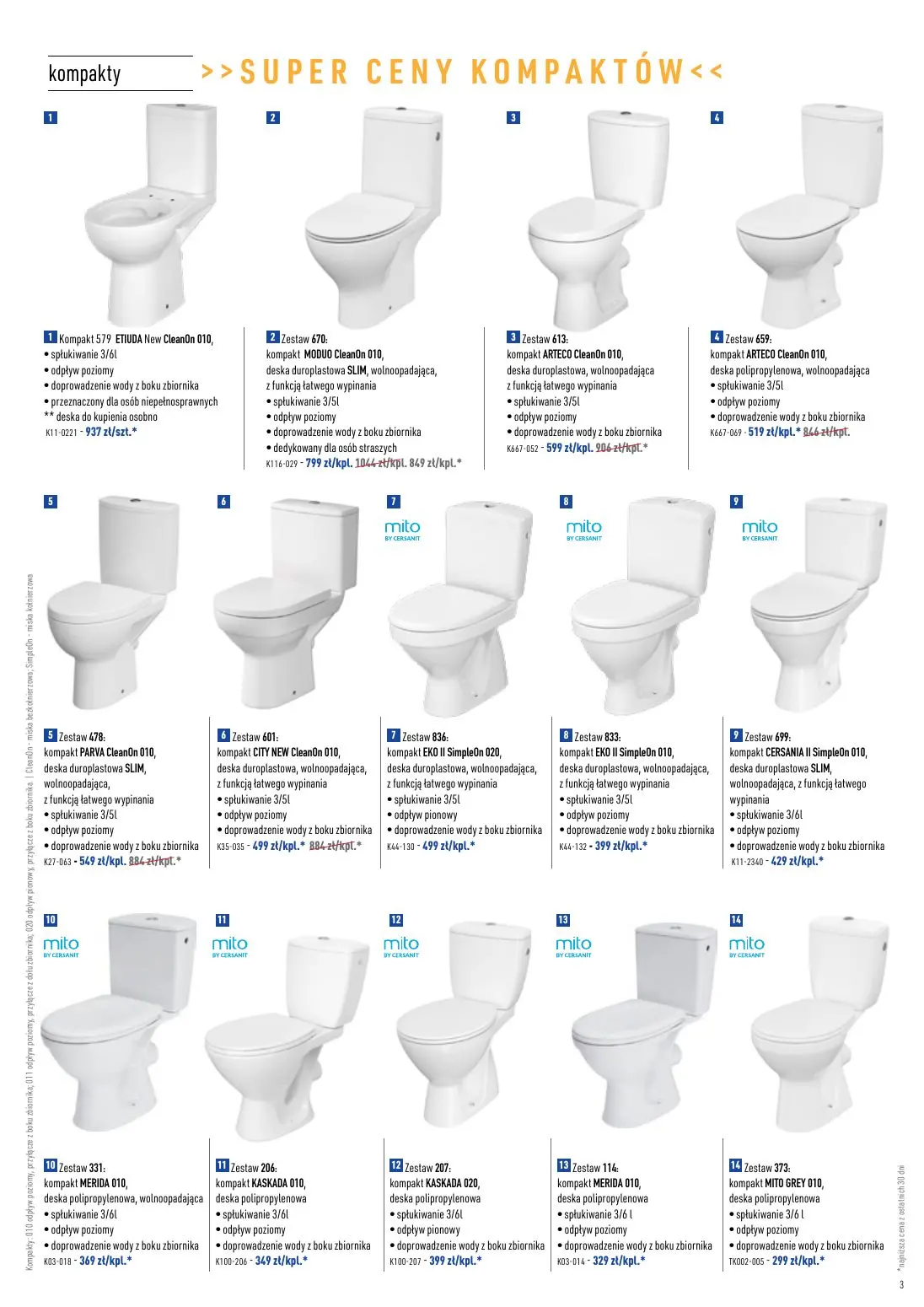 gazetka promocyjna Cersanit Hity cenowe - Strona 3