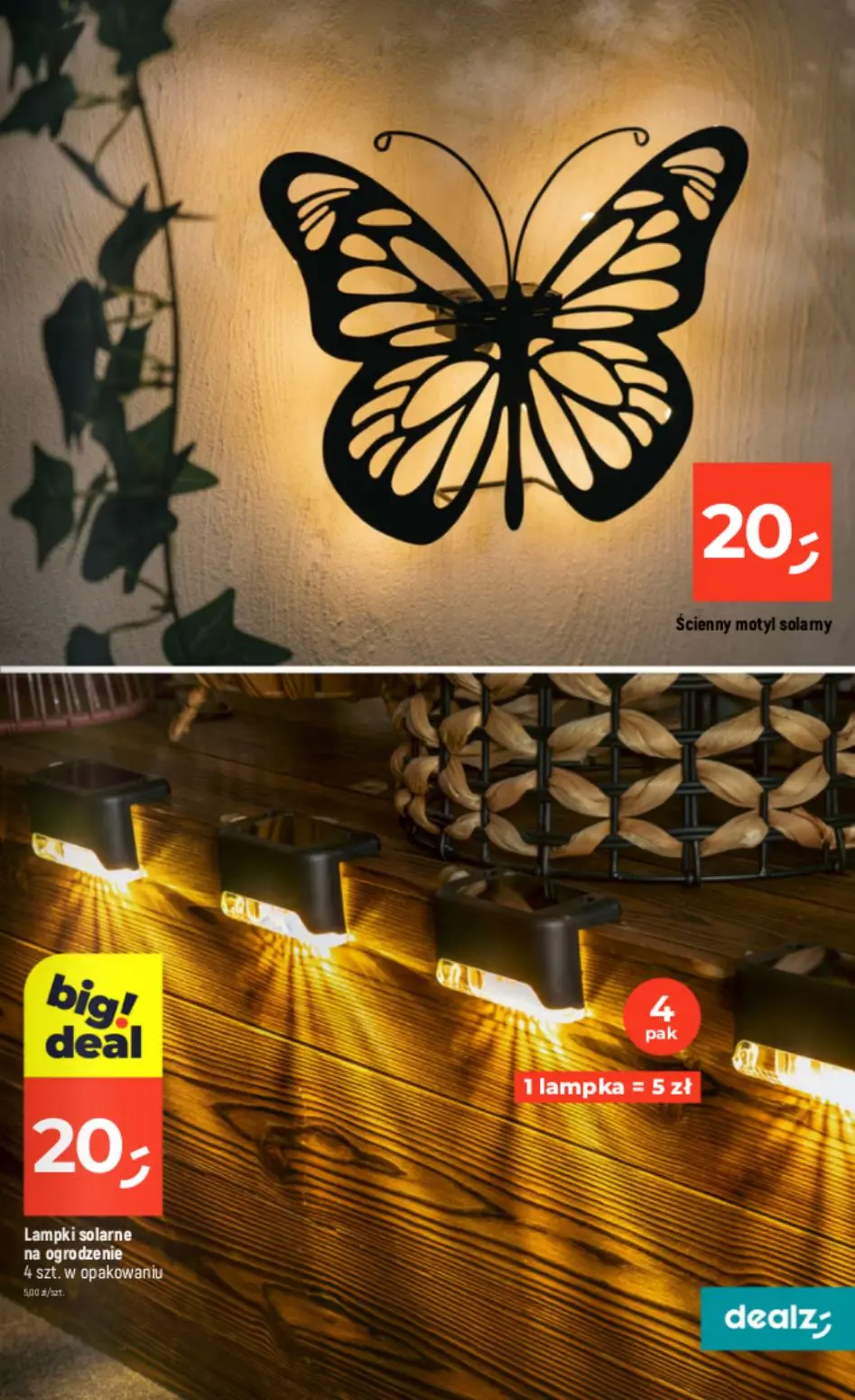 gazetka promocyjna Dealz Festiwal lamp solarnych - Strona 13