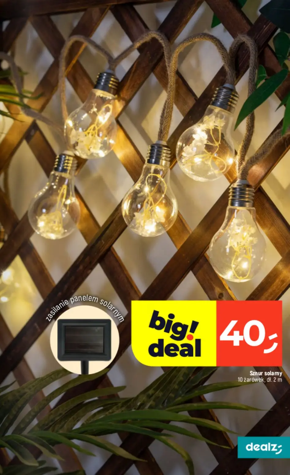 gazetka promocyjna Dealz Festiwal lamp solarnych - Strona 17
