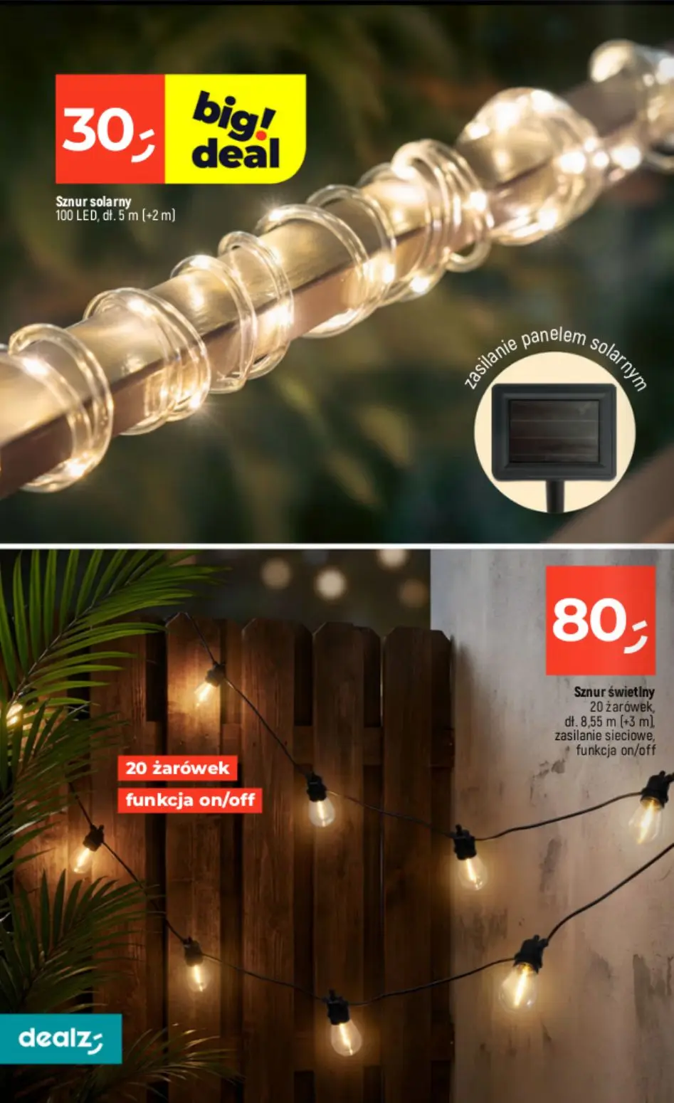 gazetka promocyjna Dealz Festiwal lamp solarnych - Strona 18