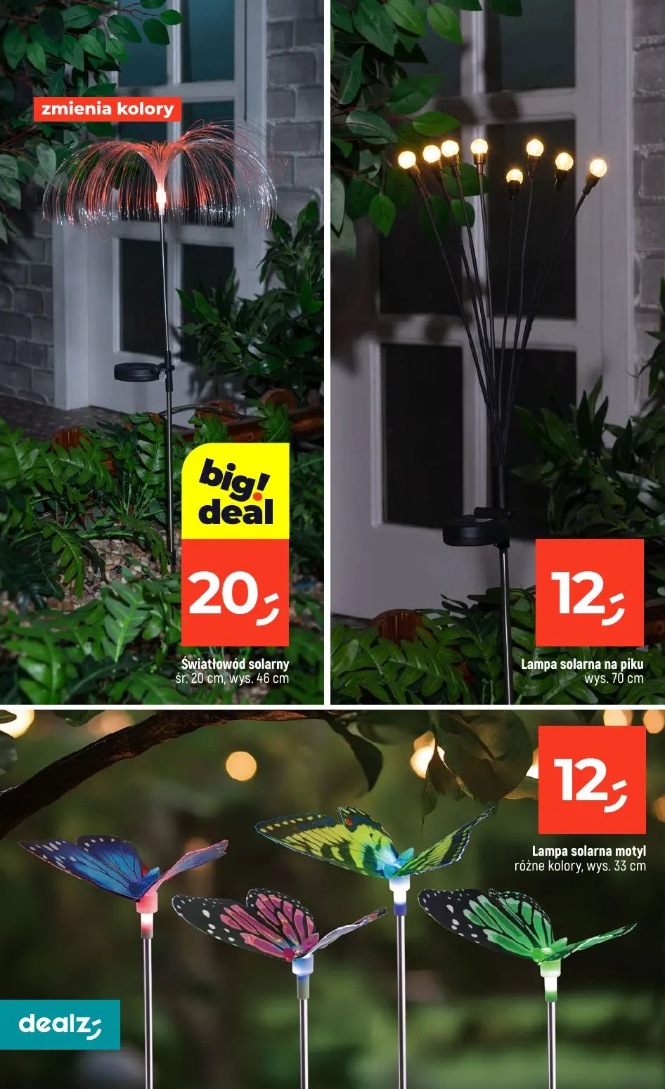 gazetka promocyjna Dealz Festiwal lamp solarnych - Strona 8
