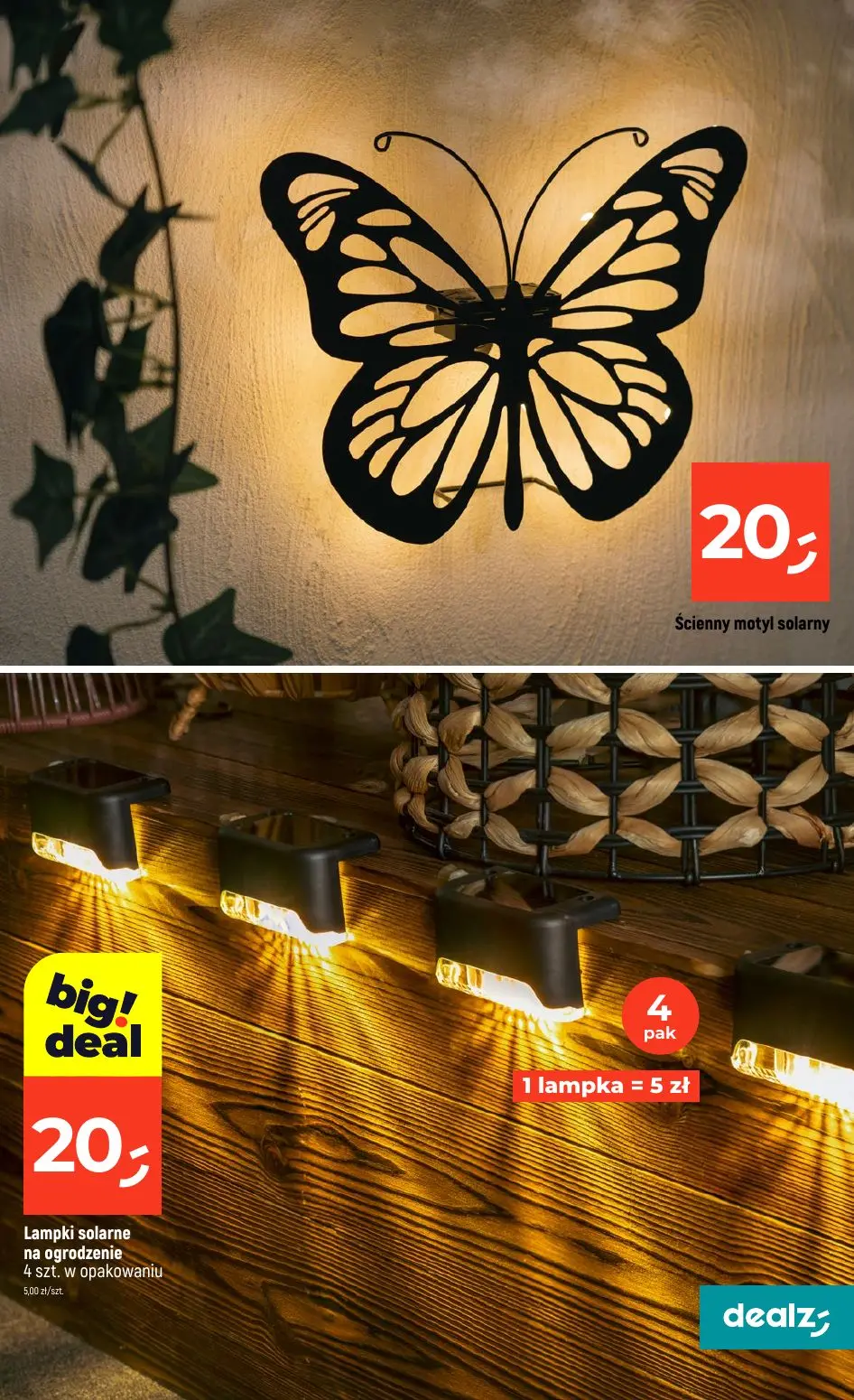 gazetka promocyjna Dealz Festiwal lamp solarnych - Strona 13