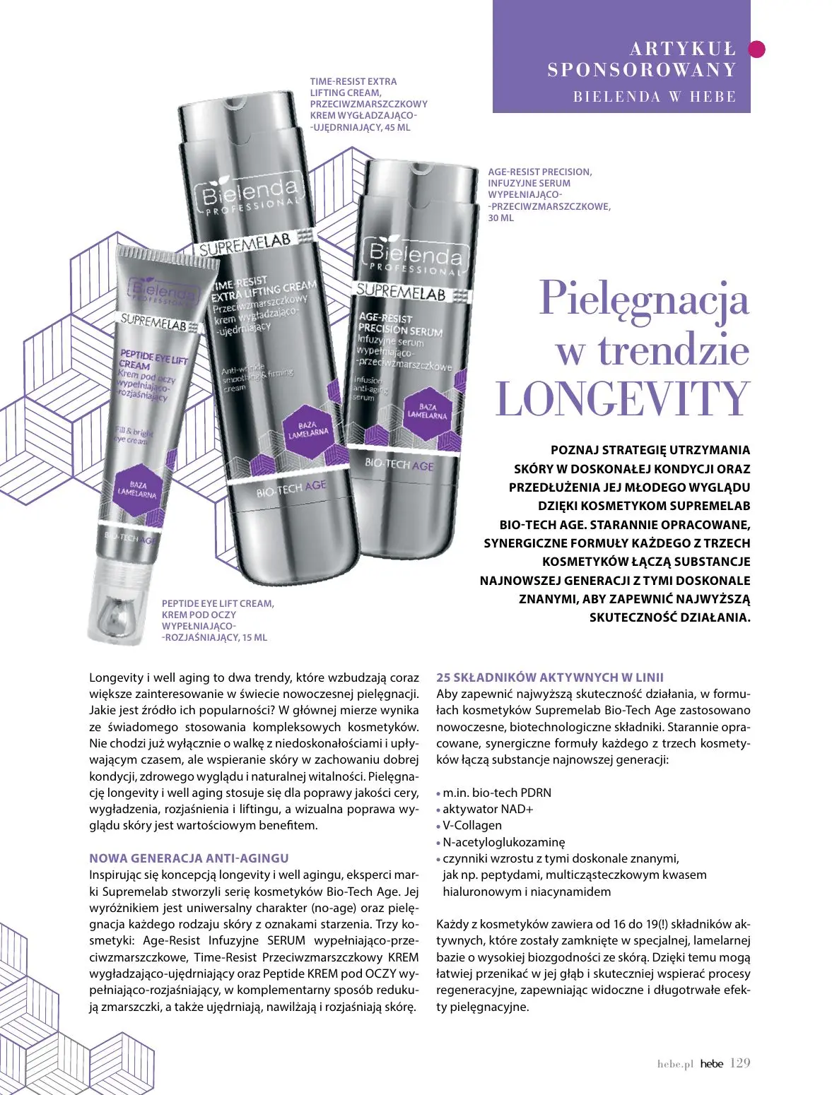 gazetka promocyjna hebe Na progu lata - Strona 129