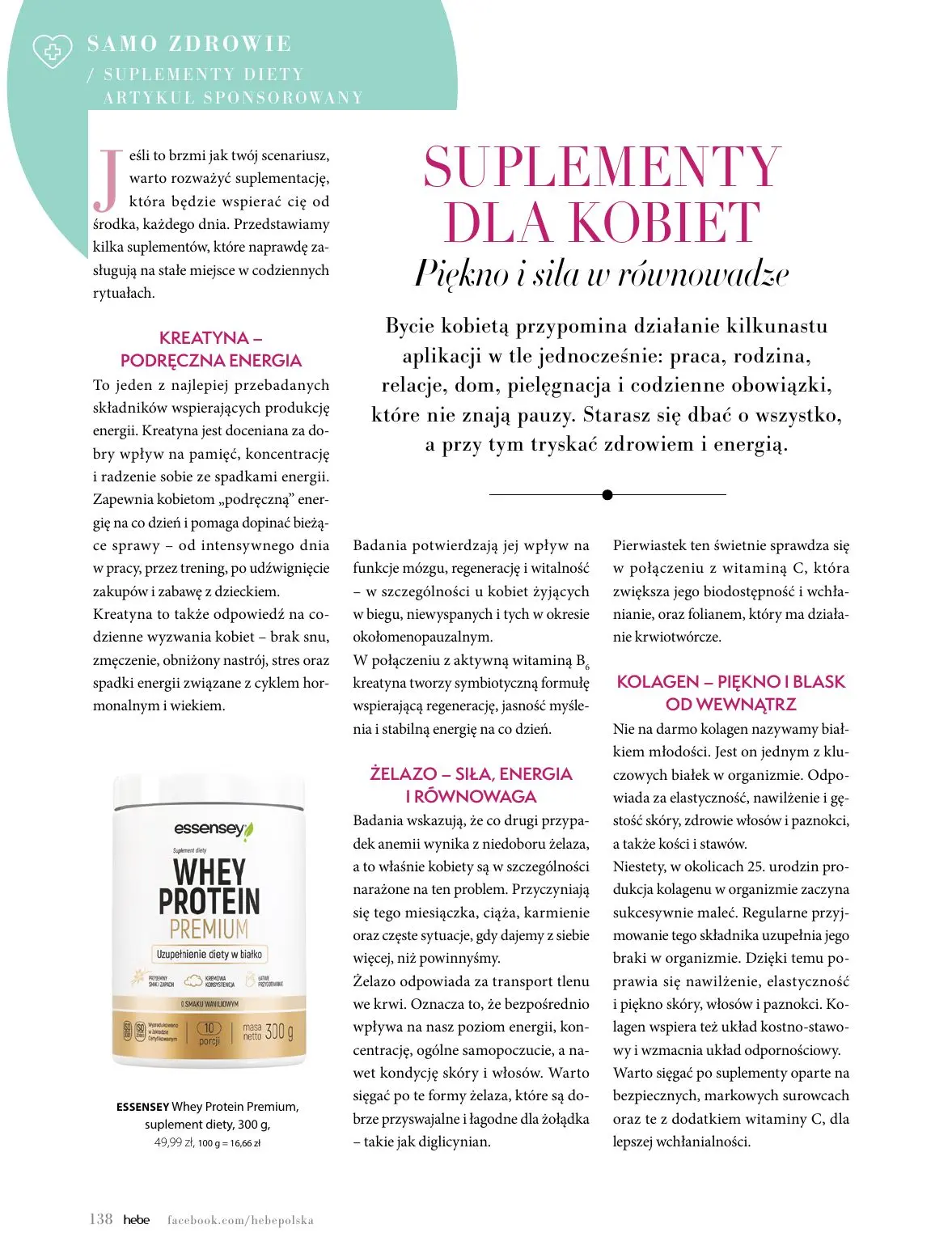 gazetka promocyjna hebe Na progu lata - Strona 138