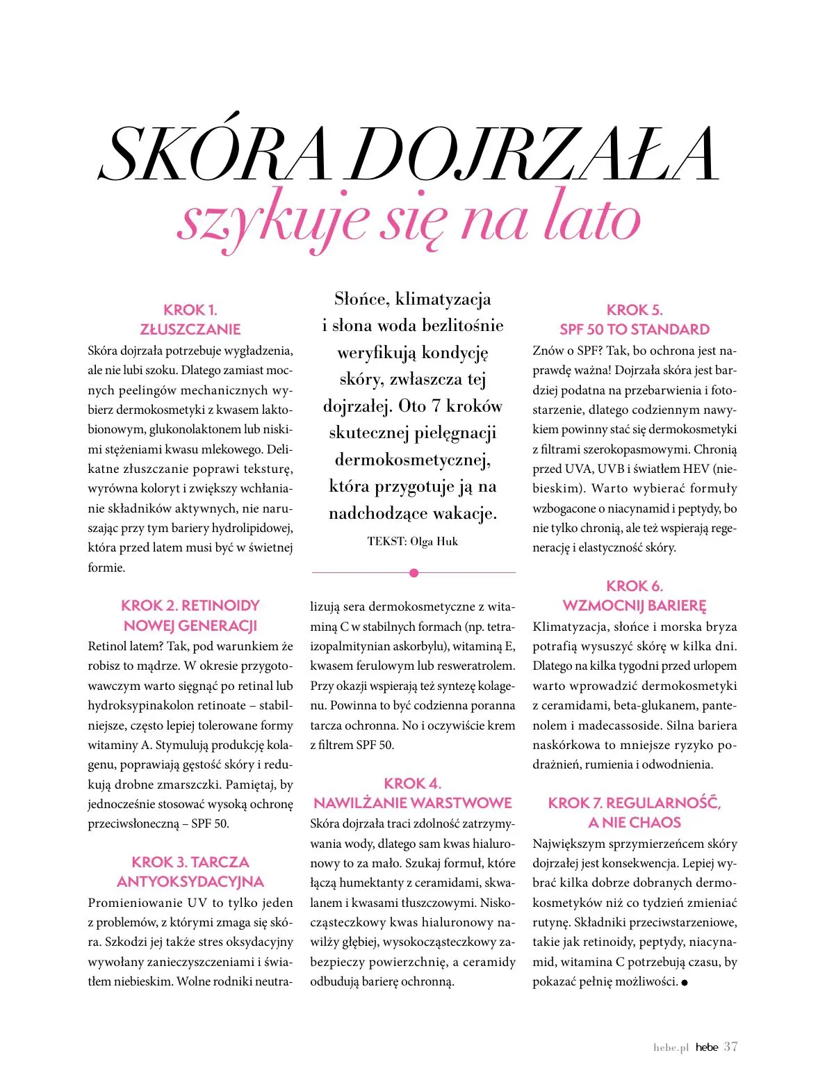 gazetka promocyjna hebe Na progu lata - Strona 37
