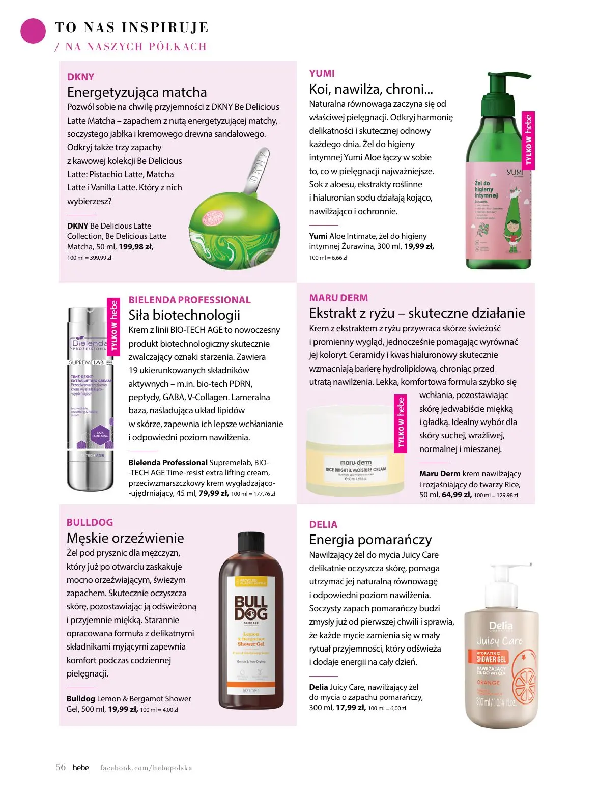 gazetka promocyjna hebe Na progu lata - Strona 56