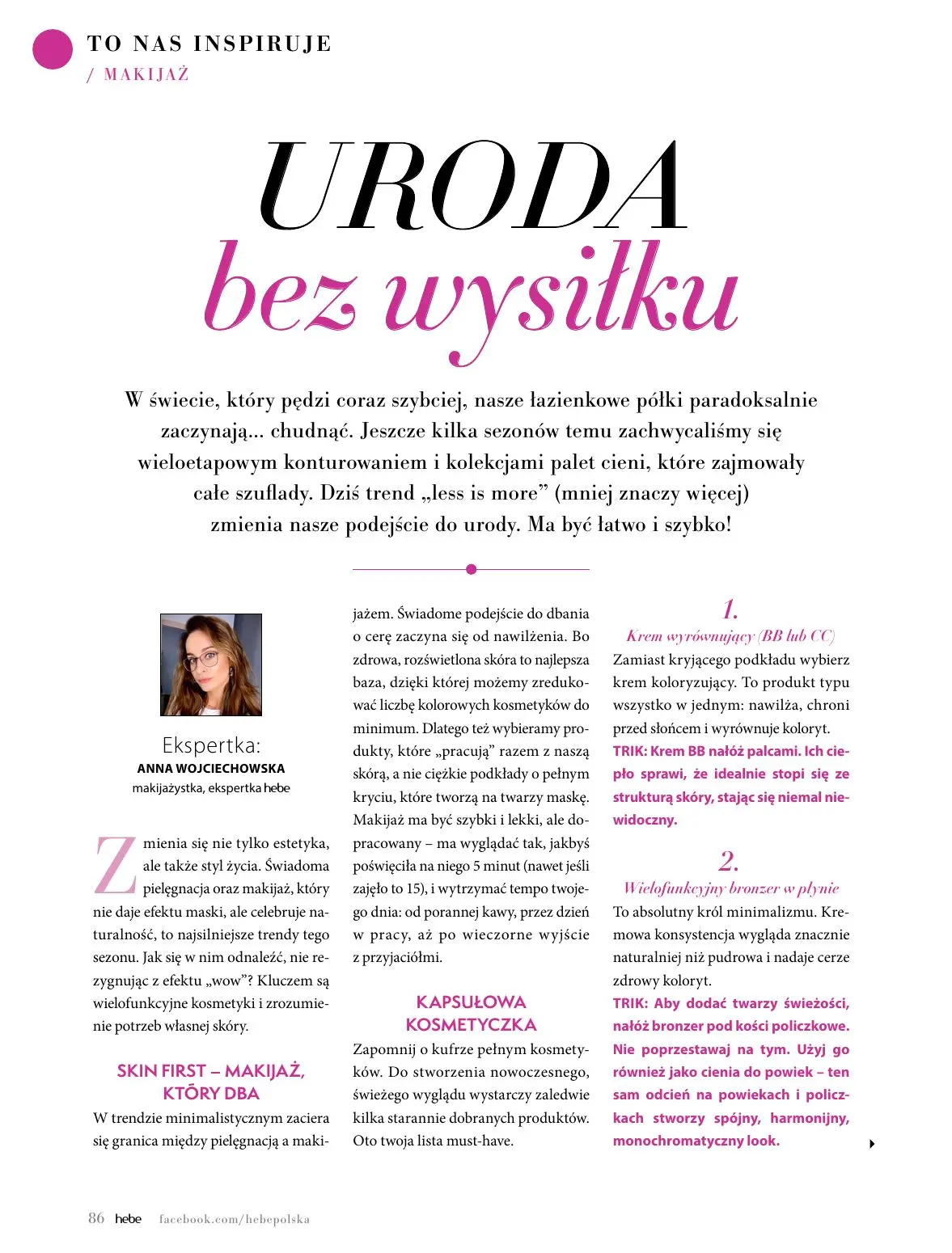 gazetka promocyjna hebe Na progu lata - Strona 86