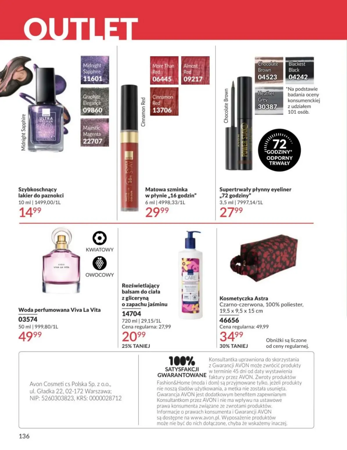 gazetka promocyjna AVON  - Strona 136
