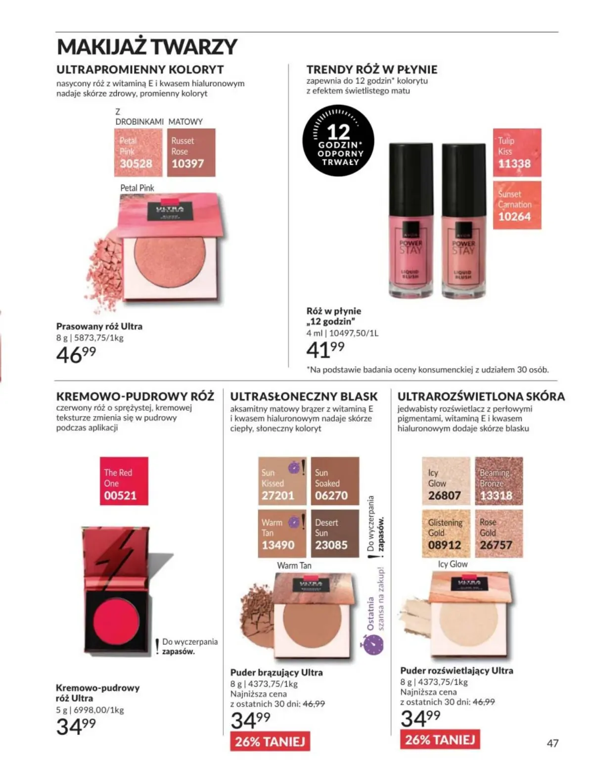gazetka promocyjna AVON  - Strona 47