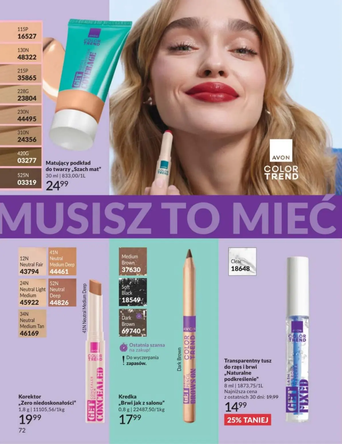 gazetka promocyjna AVON  - Strona 72