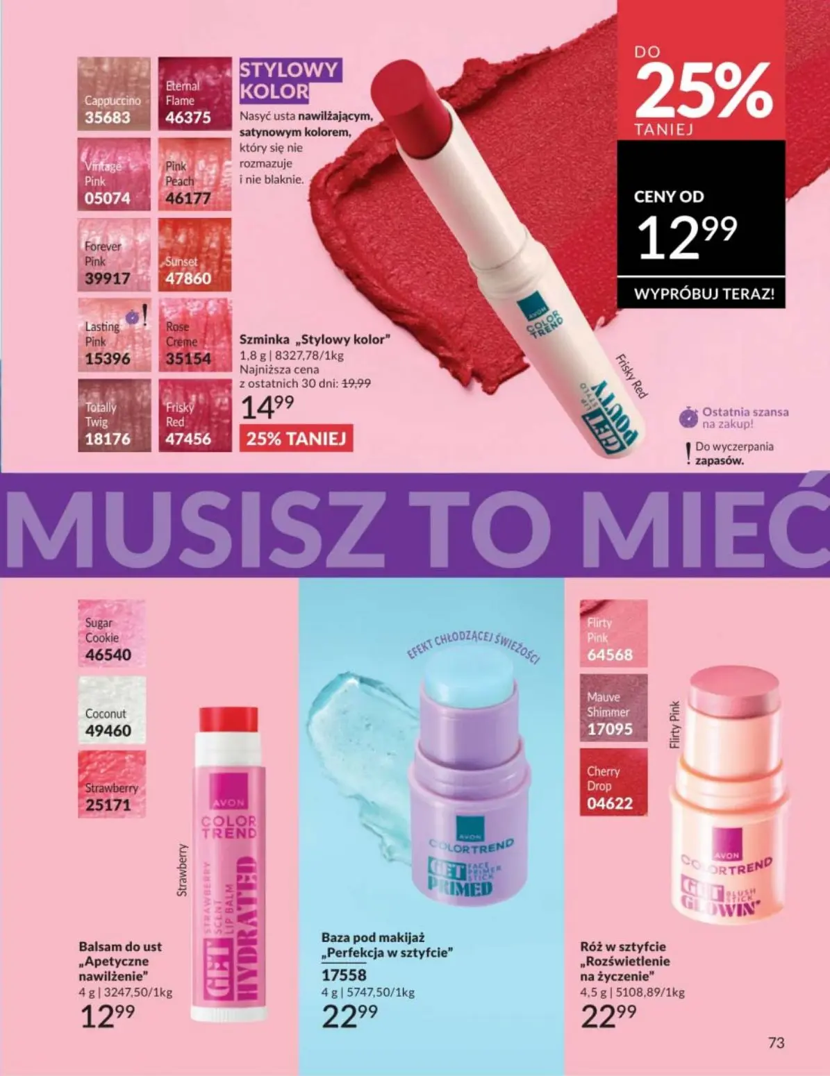 gazetka promocyjna AVON  - Strona 73