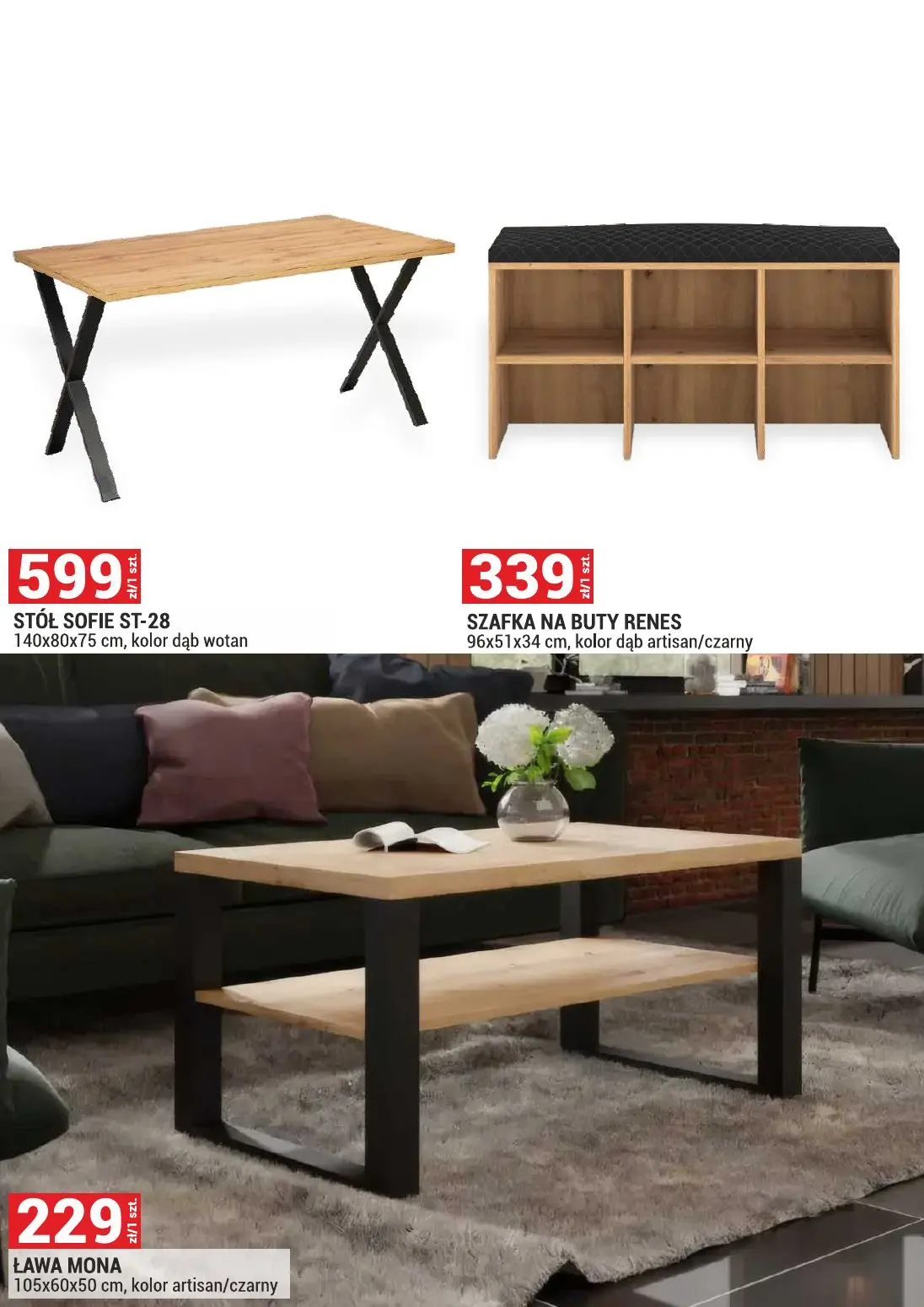gazetka promocyjna Merkury Market Meble wypoczynki materace - Strona 8