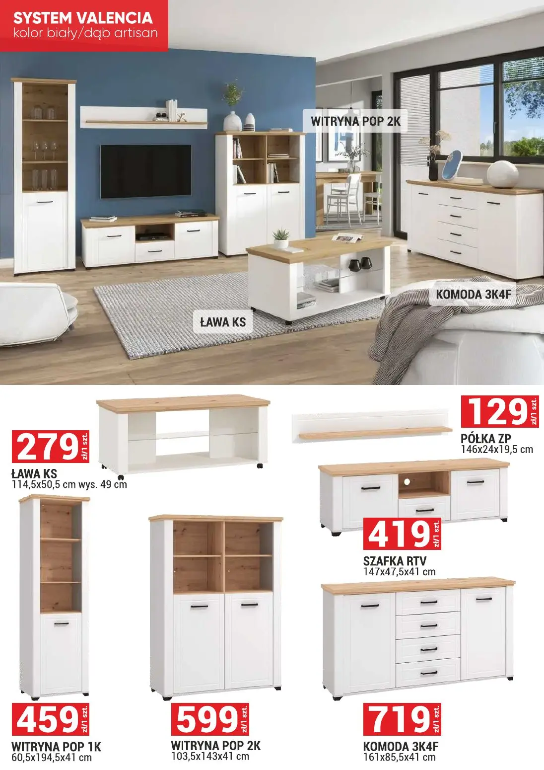 gazetka promocyjna Merkury Market Meble wypoczynki materace - Strona 19
