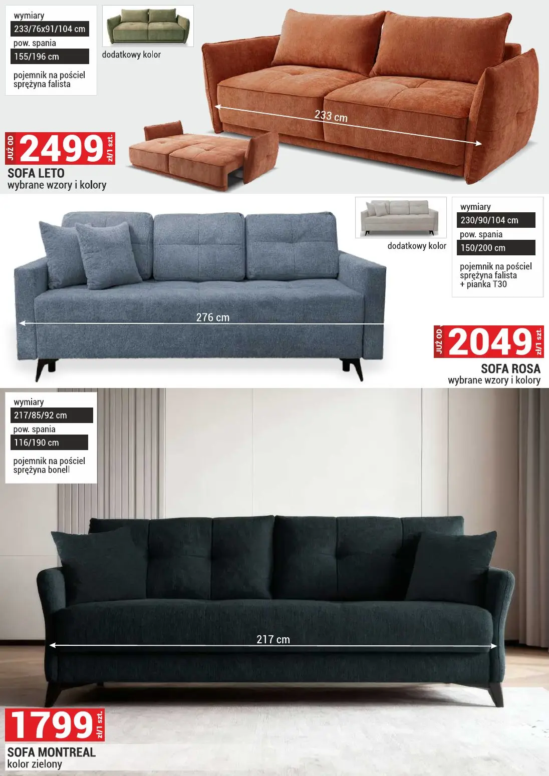 gazetka promocyjna Merkury Market Meble wypoczynki materace - Strona 27