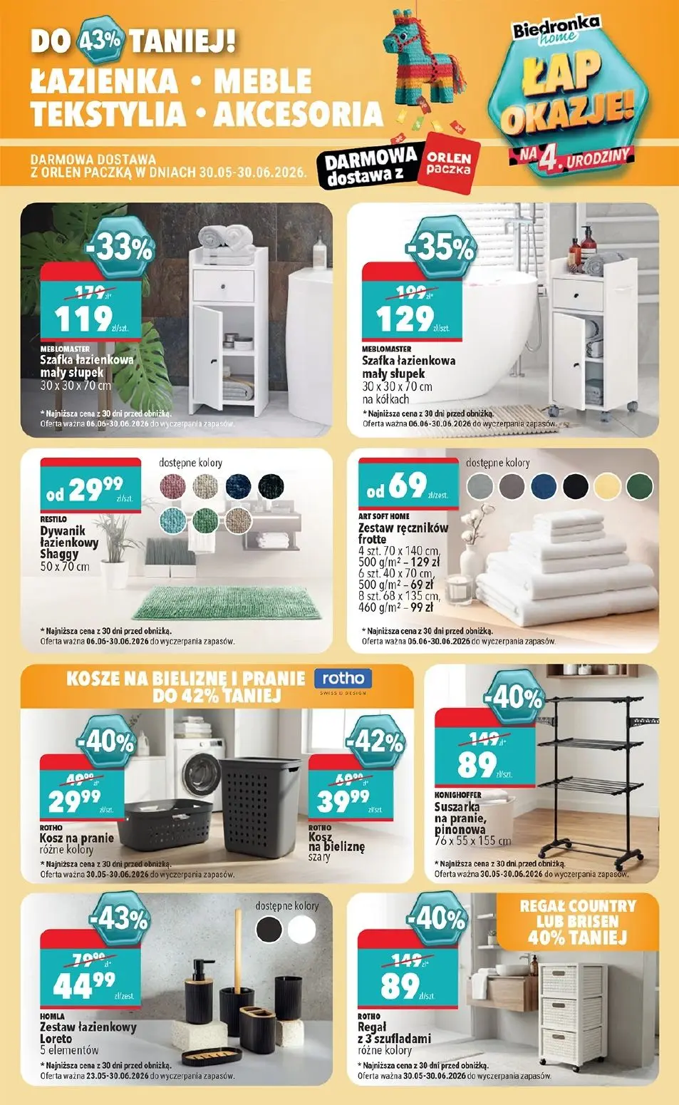 gazetka promocyjna Biedronka Hity i inspiracje - Strona 43