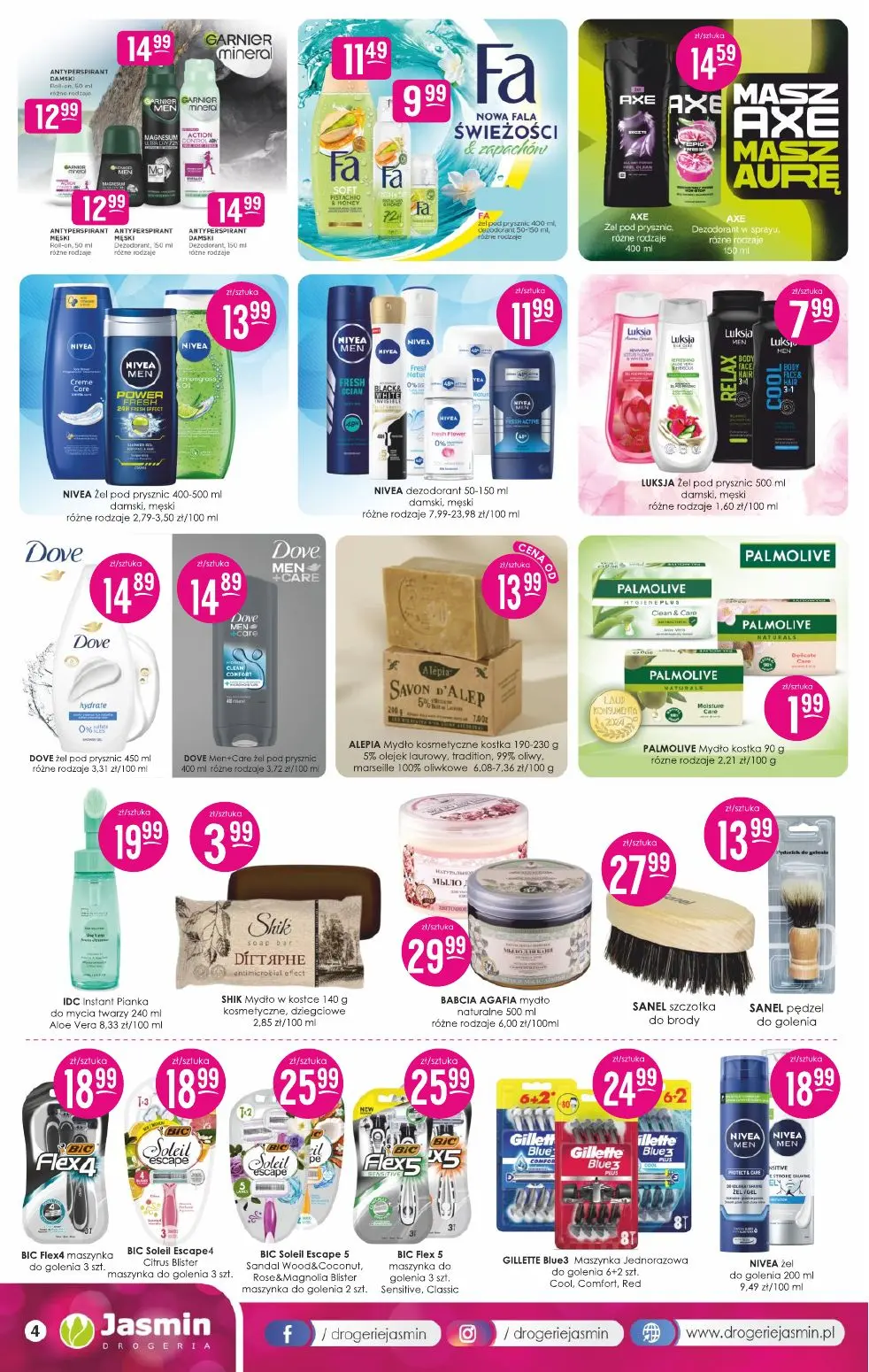 gazetka promocyjna DROGERIE JASMIN Dzień Ojca!  - Strona 4