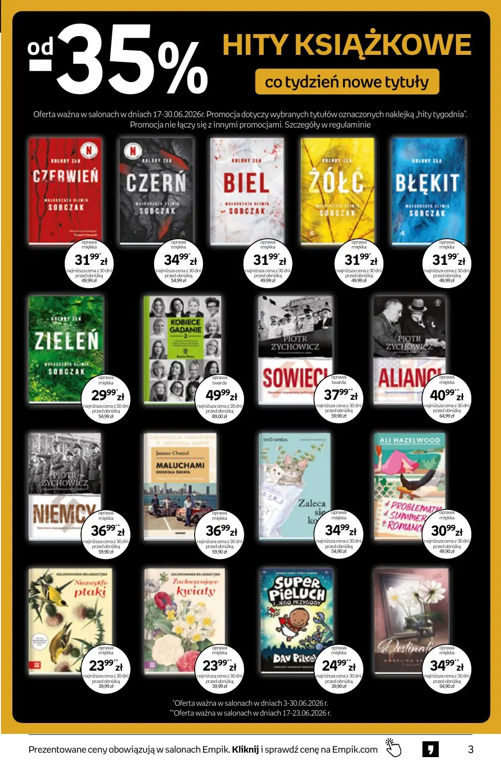 gazetka promocyjna Empik Tom kultury - Strona 3