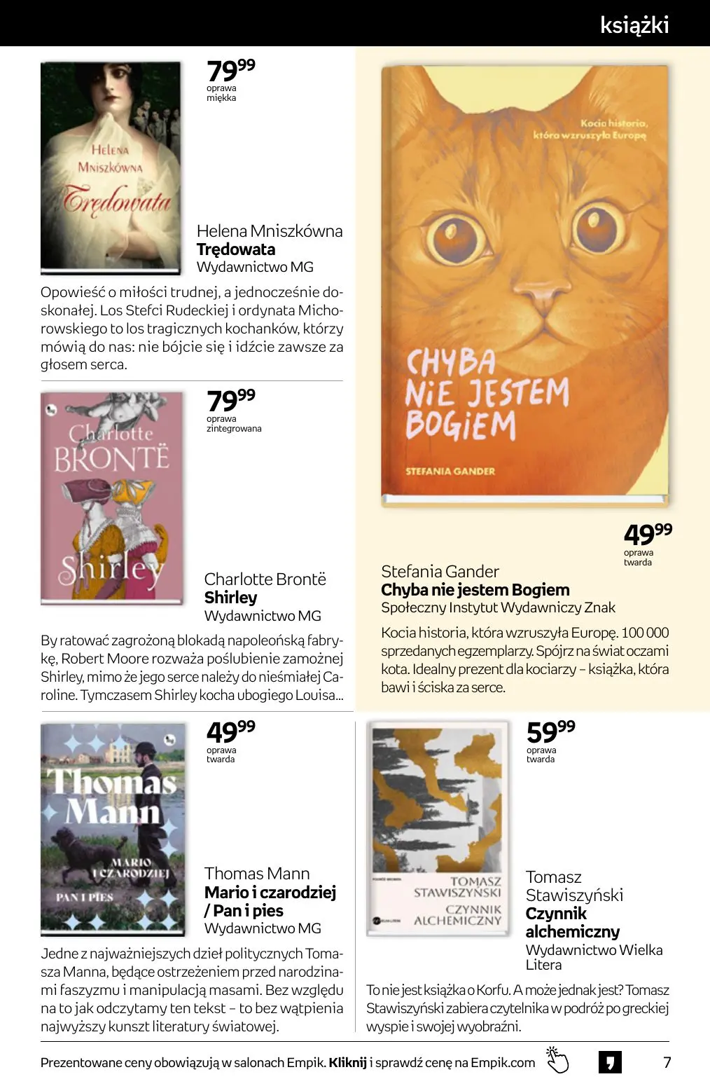 gazetka promocyjna Empik Tom kultury - Strona 7