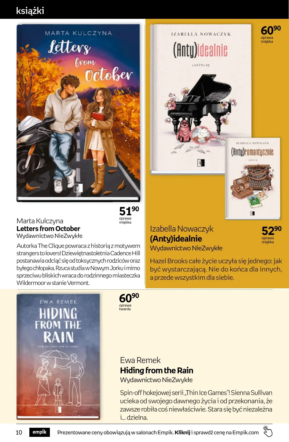 gazetka promocyjna Empik Tom kultury - Strona 10