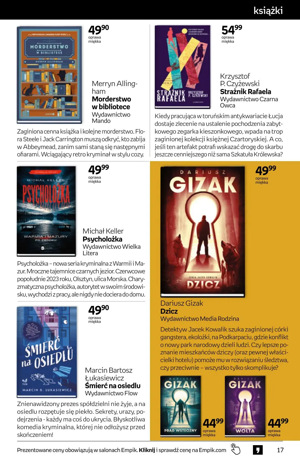 gazetka promocyjna Empik Tom kultury - Strona 17