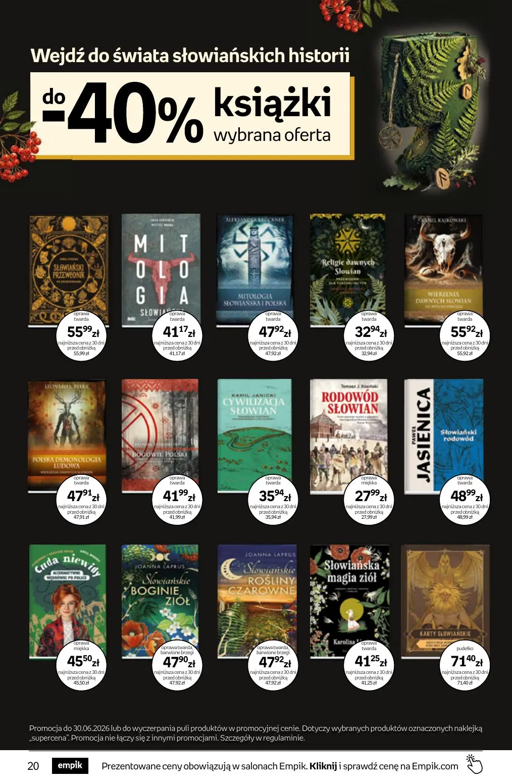 gazetka promocyjna Empik Tom kultury - Strona 20