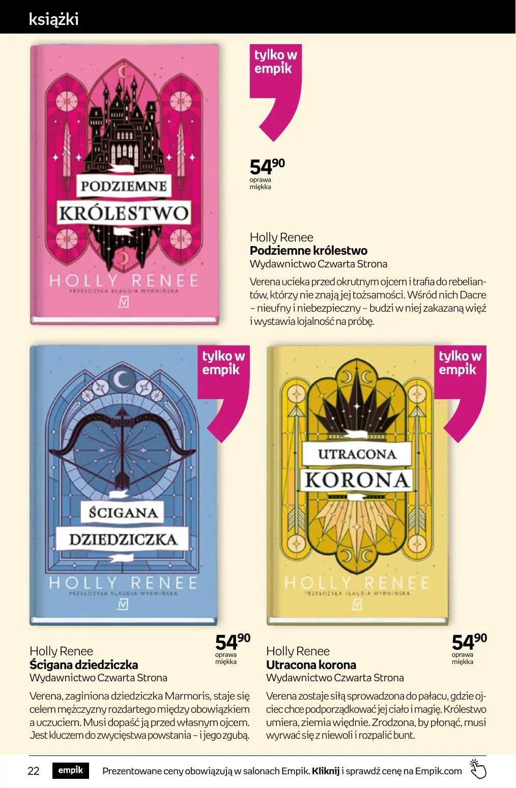 gazetka promocyjna Empik Tom kultury - Strona 22