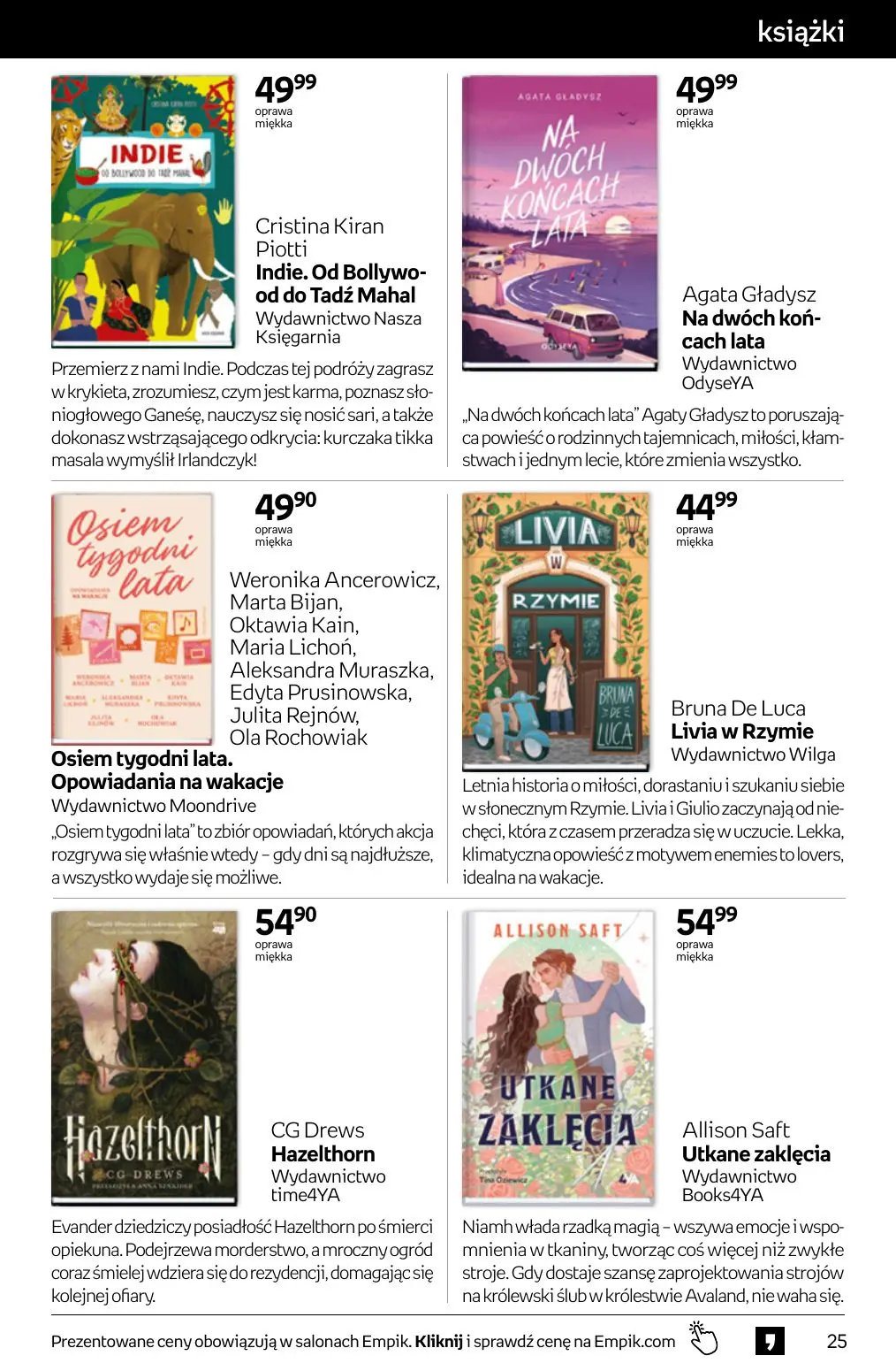 gazetka promocyjna Empik Tom kultury - Strona 25