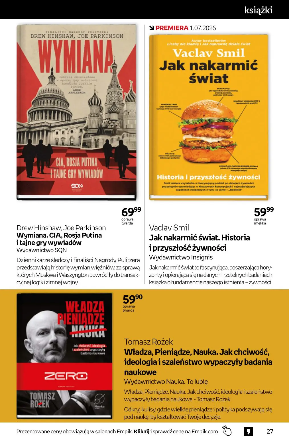 gazetka promocyjna Empik Tom kultury - Strona 27