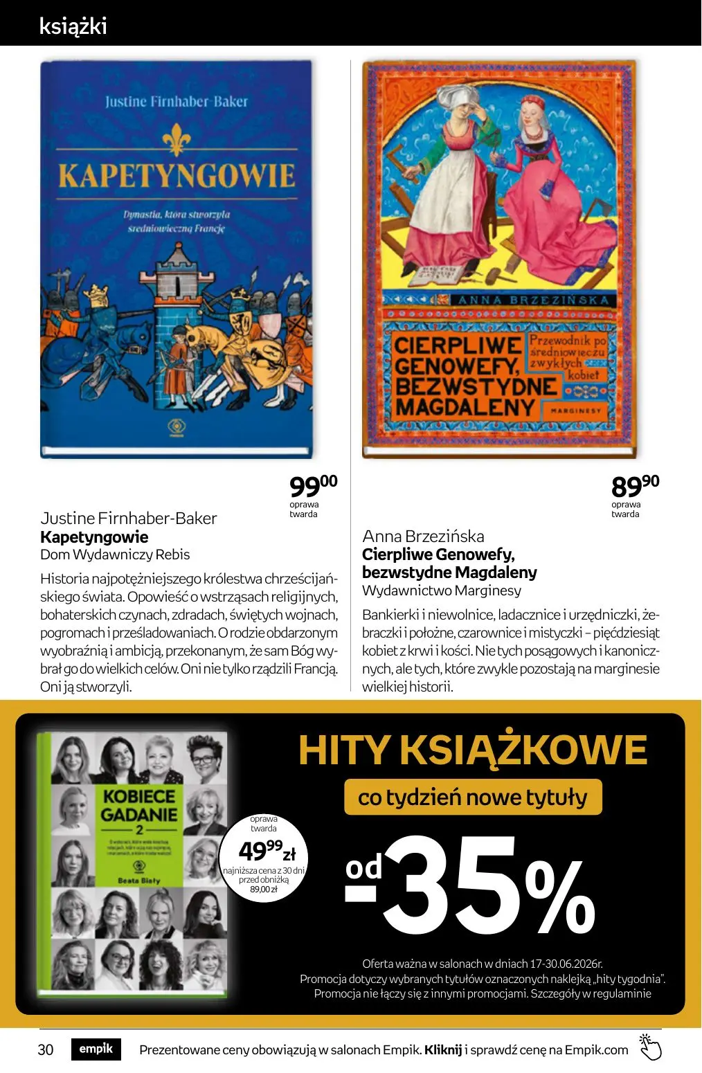 gazetka promocyjna Empik Tom kultury - Strona 30
