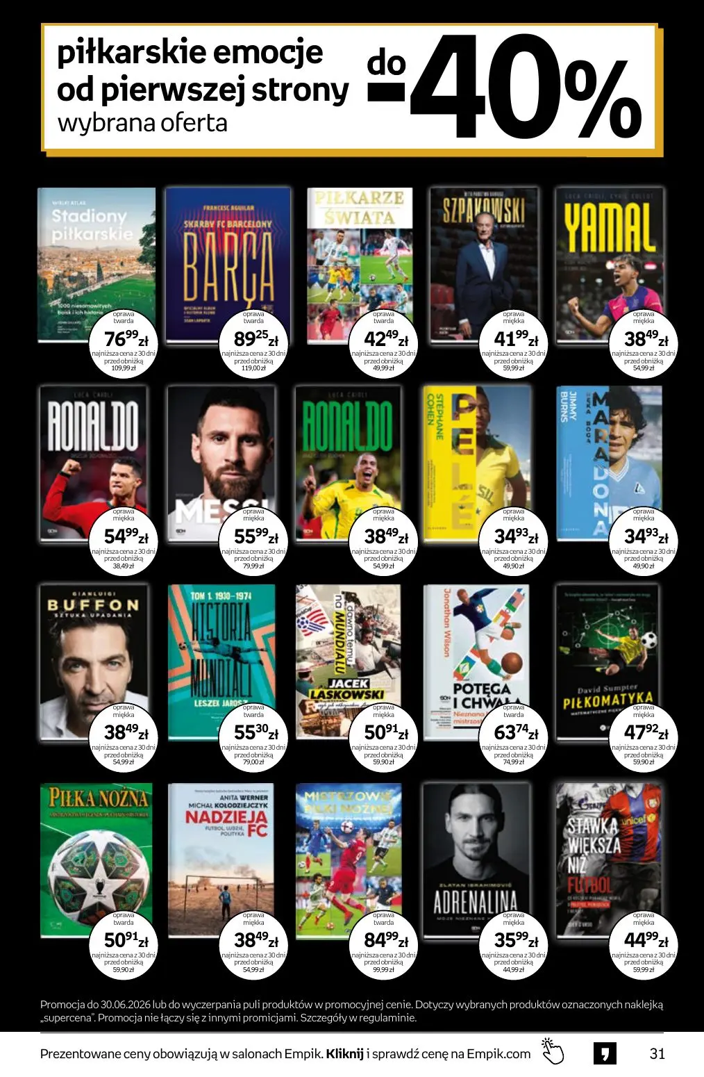 gazetka promocyjna Empik Tom kultury - Strona 31