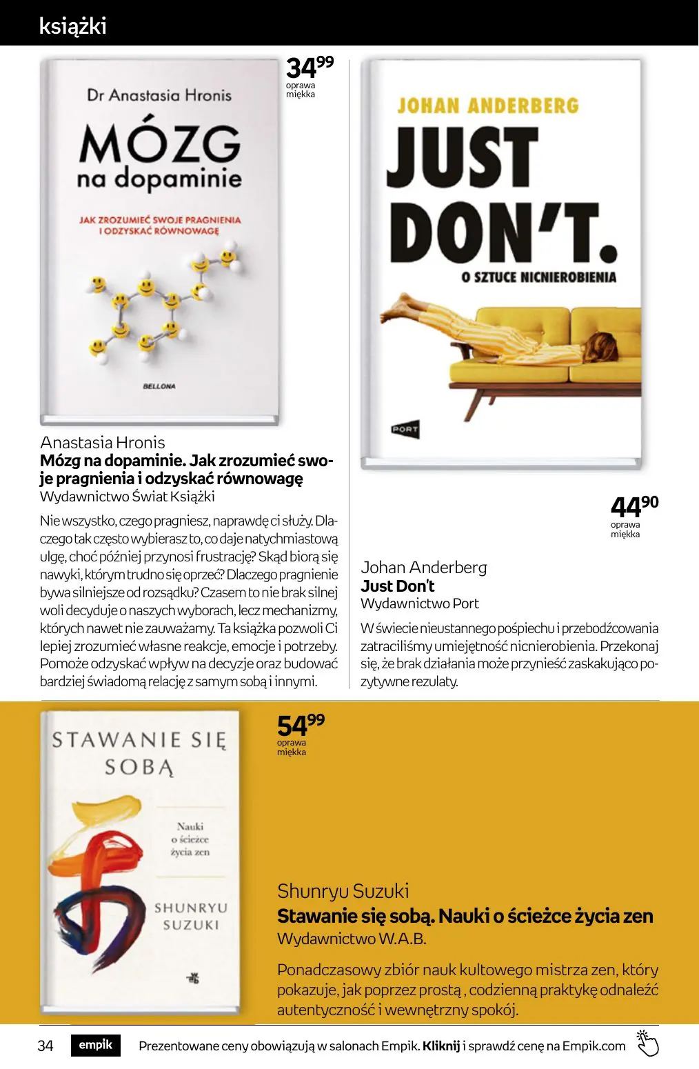gazetka promocyjna Empik Tom kultury - Strona 34