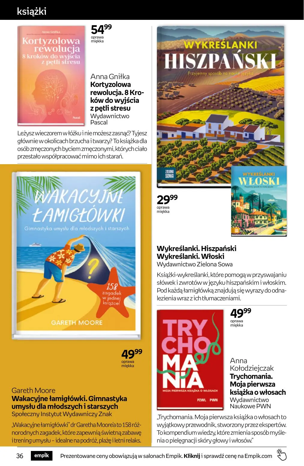gazetka promocyjna Empik Tom kultury - Strona 36